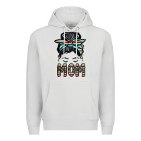 Dove Grey mom Premium Hoodie - CowhideDigitalArt