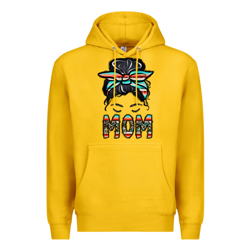 Mom Premium Hoodie by CowhideDigitalArt | Teevron