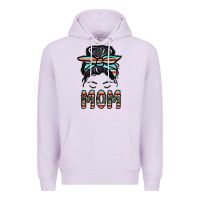 Lilac mom Premium Hoodie - CowhideDigitalArt