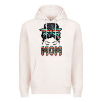 Pale Pink mom Premium Hoodie - CowhideDigitalArt