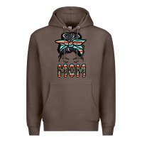 Coffee mom Premium Hoodie - CowhideDigitalArt