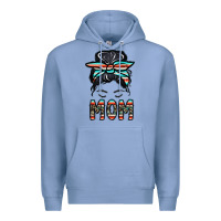 Colony Blue mom Premium Hoodie - CowhideDigitalArt