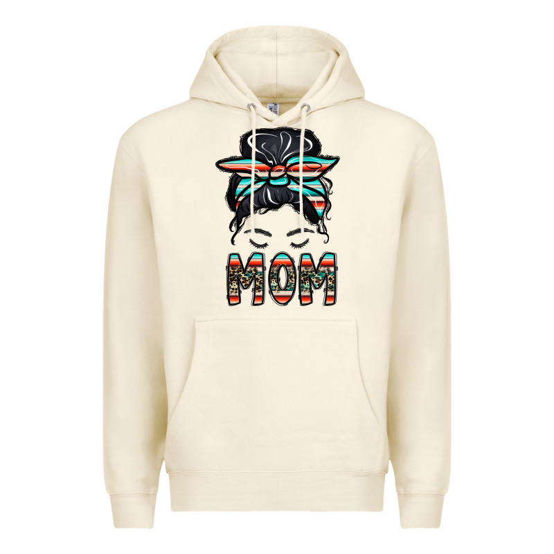 Mom Premium Hoodie by CowhideDigitalArt | Teevron