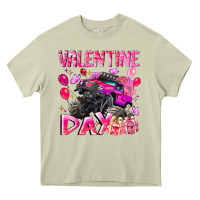 Mossy Valentine Day Heavy Core Tee - CowhideDigitalArt