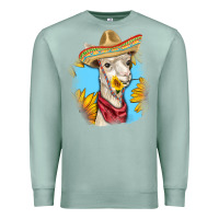 Sombrero Llama Premium Sweatshirt | Teevron