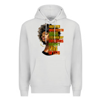 Dove Grey juneteenth 1885 because my ancestors weren't free in 1776 black woman Premium Hoodie - HRA Design Shop