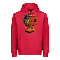 Cardinal juneteenth 1885 because my ancestors weren't free in 1776 black woman Premium Hoodie - HRA Design Shop
