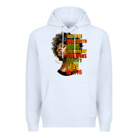 White juneteenth 1885 because my ancestors weren't free in 1776 black woman Premium Hoodie - HRA Design Shop