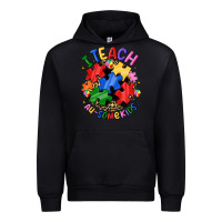 Black i teach au some kids Urban Hoodie - JahusDesignShop