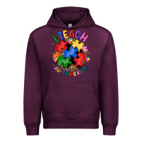 Mauve Wine i teach au some kids Urban Hoodie - JahusDesignShop