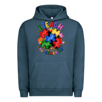 Pigment Midnight Navy i teach au some kids Urban Hoodie - JahusDesignShop