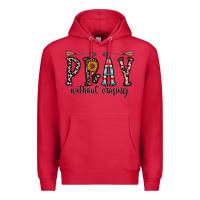Cardinal pray whithout crasing Premium Hoodie - CowhideDigitalArt