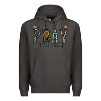 Smoke pray whithout crasing Premium Hoodie - CowhideDigitalArt
