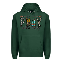 Sports Green pray whithout crasing Premium Hoodie - CowhideDigitalArt