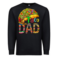 Black taco dad Premium Sweatshirt - RanaPortraitStore