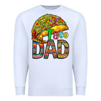 White taco dad Premium Sweatshirt - RanaPortraitStore
