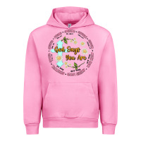 Fuchsia Pink god says you are Urban Hoodie - JahusDesignShop