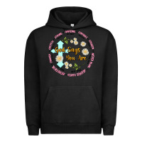 Pigment Black god says you are Urban Hoodie - JahusDesignShop