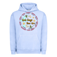 Pigment Grape Ice god says you are Urban Hoodie - JahusDesignShop