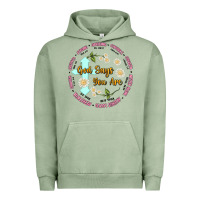 Pigment Oil Green god says you are Urban Hoodie - JahusDesignShop