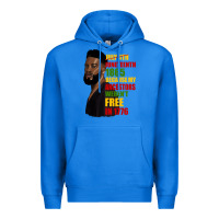 True Royal juneteenth 1885 because my ancestors weren't free in 1776 black man Premium Hoodie - HRA Design Shop