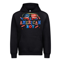 Black all american boy Urban Hoodie - AdoDesignShop
