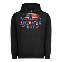 Pigment Black all american boy Urban Hoodie - AdoDesignShop