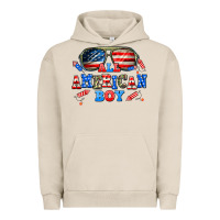 Pigment French Oak all american boy Urban Hoodie - AdoDesignShop