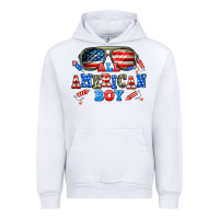 White all american boy Urban Hoodie - AdoDesignShop