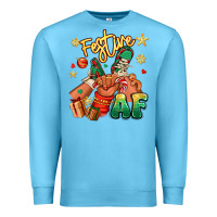 Ocean Blue festive af christmas black kid sneakers Premium Sweatshirt - RanaPortraitStore