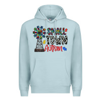Blue Mist small town autism Premium Hoodie - CowhideDigitalArt