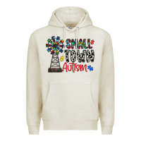 Oatmeal Heather small town autism Premium Hoodie - CowhideDigitalArt