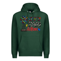 Sports Green small town autism Premium Hoodie - CowhideDigitalArt
