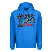 True Royal small town autism Premium Hoodie - CowhideDigitalArt