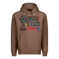 Chestnut small town autism Premium Hoodie - CowhideDigitalArt