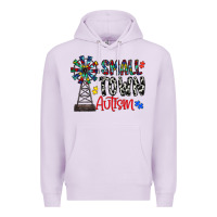 Lilac small town autism Premium Hoodie - CowhideDigitalArt