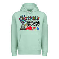 Seafoam small town autism Premium Hoodie - CowhideDigitalArt