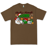 Cacao Santa's Favorite Cashier Premium Tee - LillyAllenDesigns