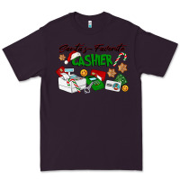 Plum Santa's Favorite Cashier Premium Tee - LillyAllenDesigns