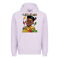 Lilac little mister juneteenth Premium Hoodie - HRA Design Shop