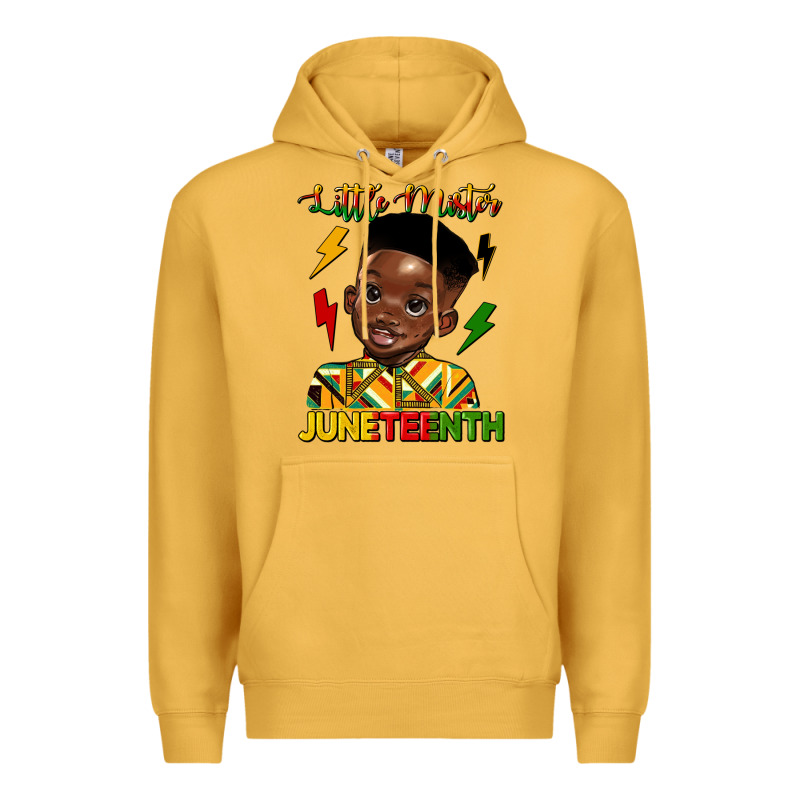 Little Mister Juneteenth Premium Hoodie by HRA Design Shop | Teevron