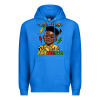 True Royal little mister juneteenth Premium Hoodie - HRA Design Shop