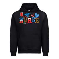 Black usa nurse Urban Hoodie - AdoDesignShop