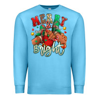 Ocean Blue merry and bright black kid sneakers Premium Sweatshirt - RanaPortraitStore