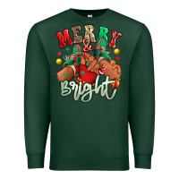Sports Green merry and bright black kid sneakers Premium Sweatshirt - RanaPortraitStore