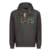 Smoke tired mom vibes Premium Hoodie - CowhideDigitalArt