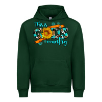 Forest Green this is gods country sunflower Urban Hoodie - AdoDesignShop