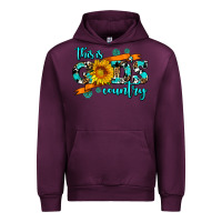 Mauve Wine this is gods country sunflower Urban Hoodie - AdoDesignShop
