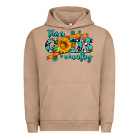 Pigment Burro this is gods country sunflower Urban Hoodie - AdoDesignShop
