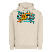 Pigment French Oak this is gods country sunflower Urban Hoodie - AdoDesignShop